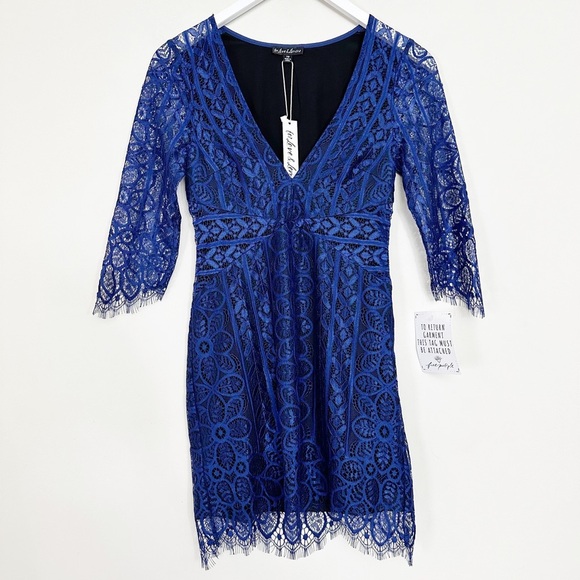 For Love & Lemons Lyla Cocktail Dress - Picture 1 of 16